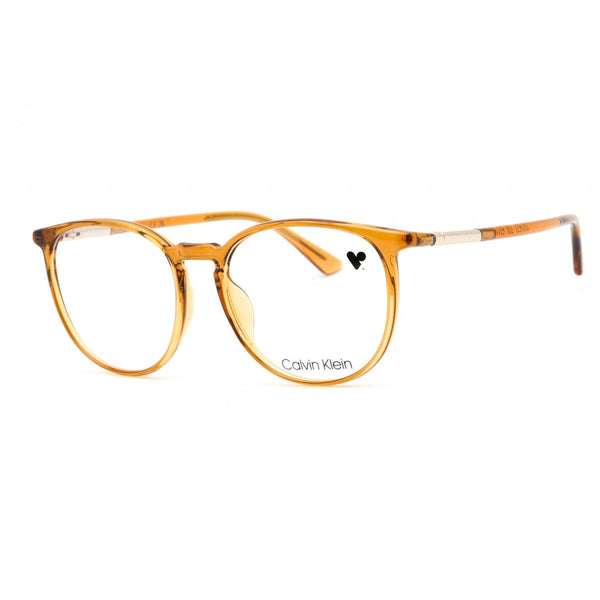 Calvin Klein CK21522 Eyeglasses Butterscotch / Clear Lens-AmbrogioShoes