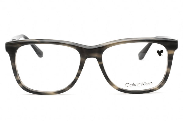 Calvin Klein CK22507 Eyeglasses GREY HAVANA/Clear demo lens-AmbrogioShoes