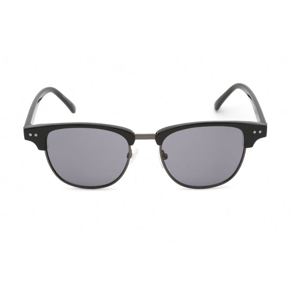 Calvin Klein Retail CK20314S Sunglasses Shiny Black / Solid Smoke-AmbrogioShoes
