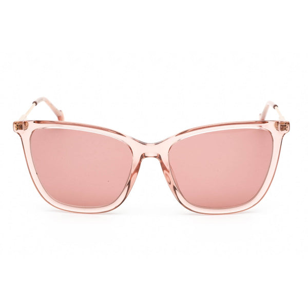 Carolina Herrera CH 0068/S Sunglasses NUDE/BURGUNDY-AmbrogioShoes