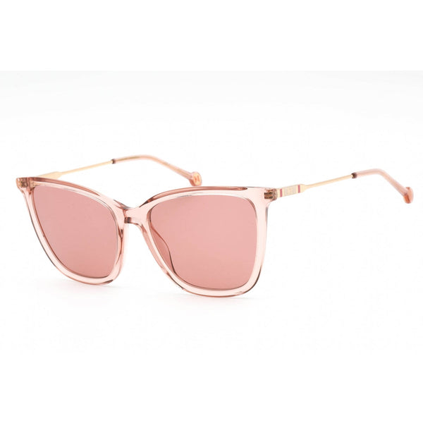 Carolina Herrera CH 0068/S Sunglasses NUDE/BURGUNDY-AmbrogioShoes