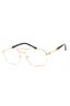C01 - Shiny Gold / Clear Lens