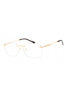 C01 - Shiny Gold / Clear Lens