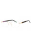 C03 - Shiny Gold Black / Clear Lens