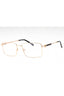C03 - Shiny Gold/Black / Clear Lens