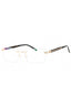 C03 - Shiny Gold/Black / Clear Lens