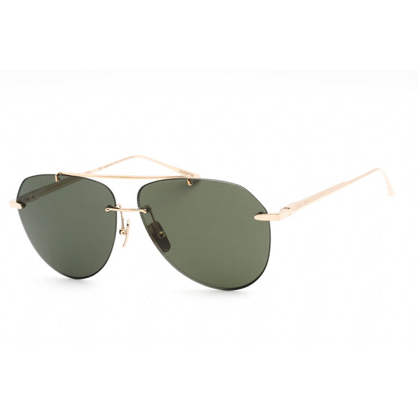 Chopard SCHF20M Sunglasses Polished Rose Gold / Grey/Green-AmbrogioShoes
