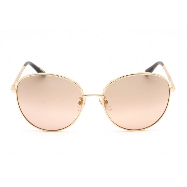 Chopard SCHF75V Sunglasses Polished Rose Gold / Brown Gradient Mirror Silver-AmbrogioShoes