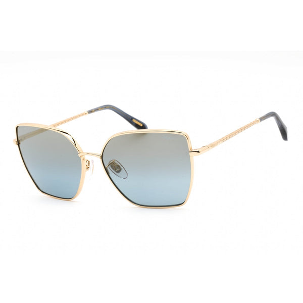 Chopard SCHF76V Sunglasses Shiny Rose Gold / Blue Mirror Gold-AmbrogioShoes