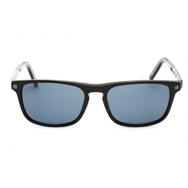 Ermenegildo Zegna EZ0173 Sunglasses shiny black / blue-AmbrogioShoes