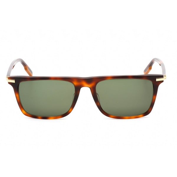 Ermenegildo Zegna EZ0204 Sunglasses Dark Havana / green-AmbrogioShoes