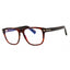 054 - red havana/clear/blue-light block lens
