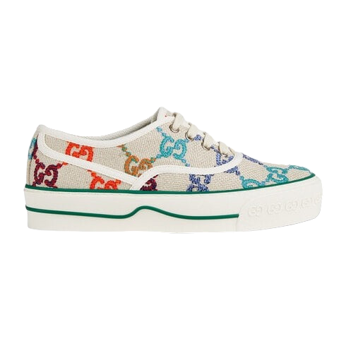 Gucci 659950 EFT60 8469 GG Women's Shoes Multi-Color Psychedelic GG Canvas Casual Tennis Sneakers (GGW3102)-AmbrogioShoes