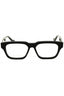 005 - Shiny black/Dark Green / clear demo lens