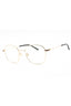 001 - Shiny Gold/Clear demo lens