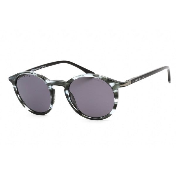 Hugo Boss BOSS 1003/S/IT Sunglasses Striped Grey / Grey Polarized-AmbrogioShoes