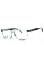 06AK 00 - GREEN HORN/Clear demo lens