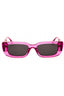 3007 - Pink transparent / Dark grey