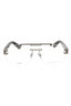 0584 - SHINY GUNMETAL/Clear demo lens