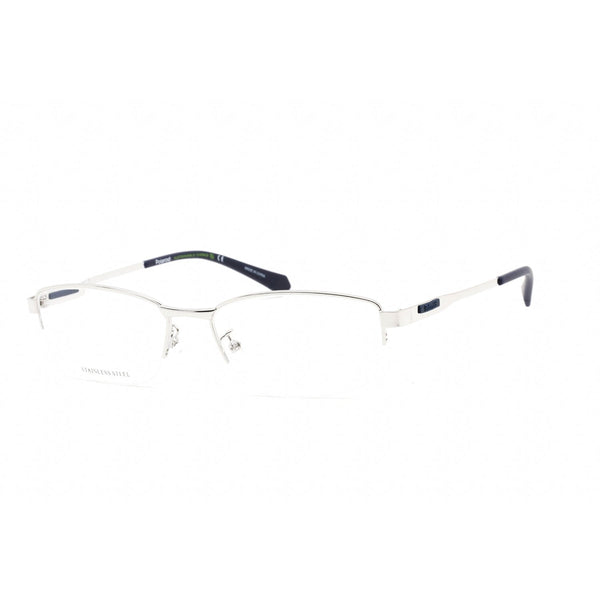 Polaroid Core PLD D481/G Eyeglasses PALLADIUM / clear demo lens-AmbrogioShoes