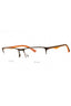 090L - SHINY DARK BROWN/Clear demo lens