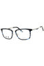9N4M - Striped Blue/Clear demo lens