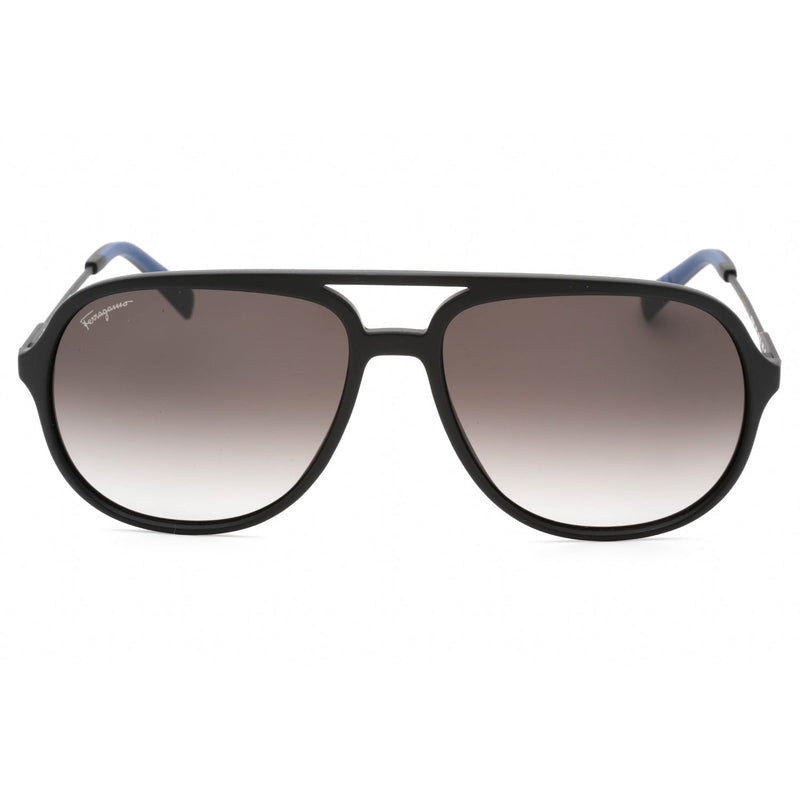 Salvatore Ferragamo SF 999S Sunglasses Black / Grey-AmbrogioShoes