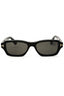 01A - shiny black / smoke