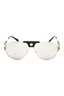 10026G - Gold / Light Grey Mirrored Silver