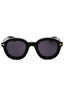 01A - shiny black / smoke