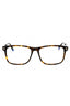 052 - dark havana/clear/blue-light block lens