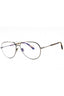 008 - Shiny gunmetal/Clear/Blue-light block lens