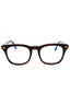 052 - dark havana/clear/blue-light block lens