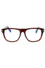 054 - red havana/clear/blue-light block lens