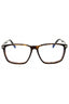 052 - dark havana/clear/blue-light block lens