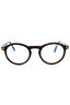 052 - dark havana/clear/blue-light block lens