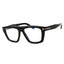 001 - shiny black/clear/blue-light block lens