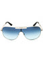 100019 - Silver / Light Blue Gradient Dark Blue