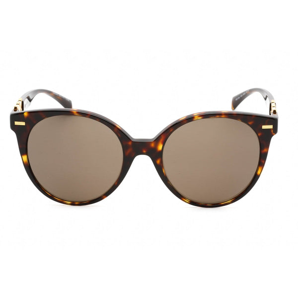Versace 0VE4442 Sunglasses Dark Havana / Brown-AmbrogioShoes