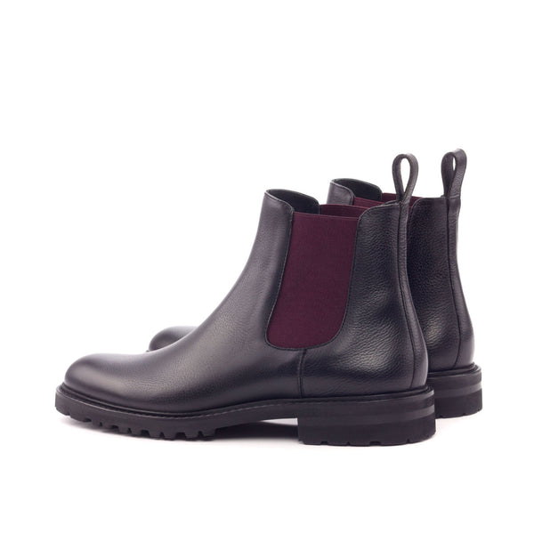 Ambrogio 3076 Bespoke Custom Women's Shoes Brown Full Grain Leather Chelsea Boots (AMBW1022)-AmbrogioShoes