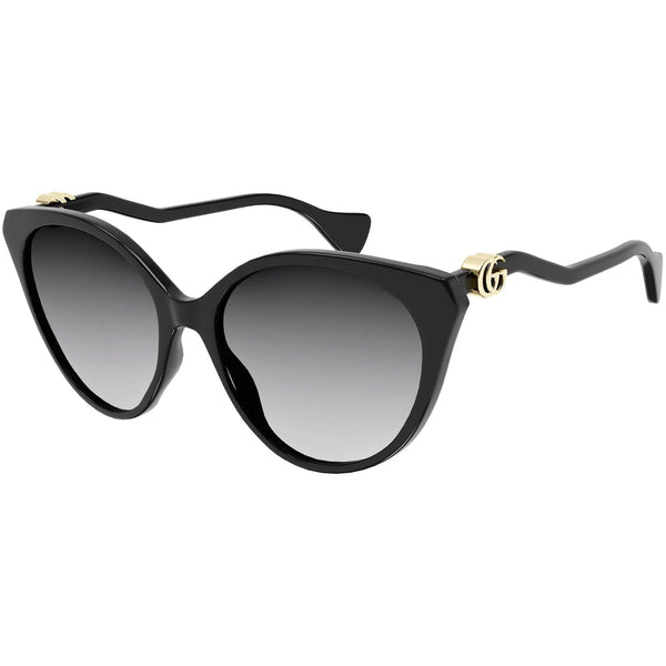 Gucci Cat Eye-Frame Acetate / Acetate Sunglasses GG1011S-001 Women's-AmbrogioShoes
