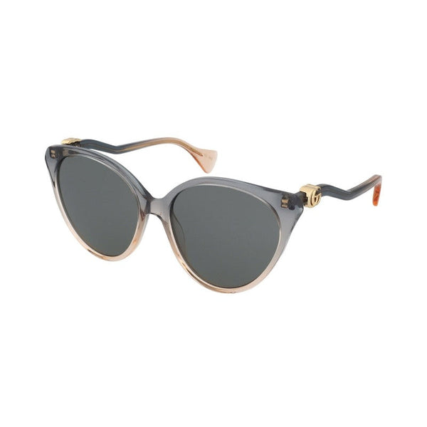 Gucci Cat Eye-Frame Acetate / Acetate Sunglasses GG1011S-002 Women's-AmbrogioShoes