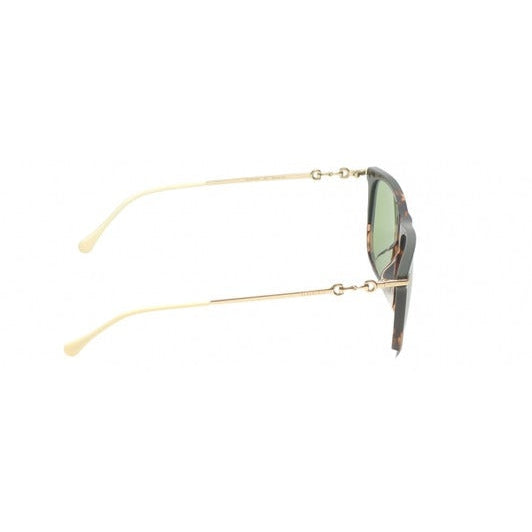 Gucci Rectangle-Frame Metal / Acetate Sunglasses GG0915SA-003 Men's-AmbrogioShoes