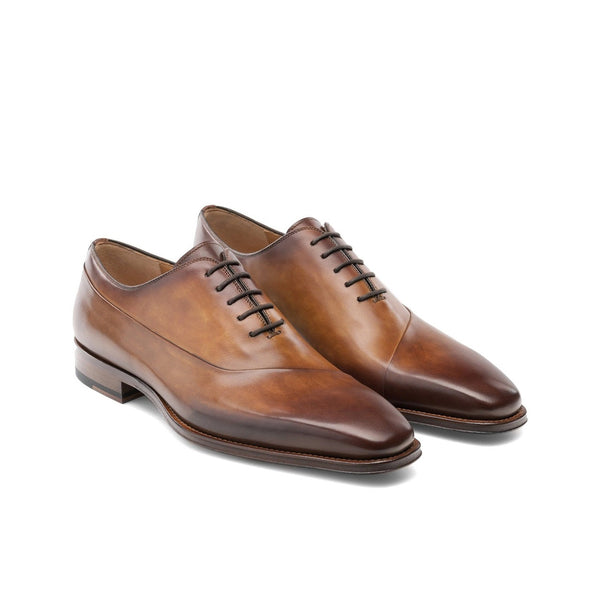 Magnanni Vaughan 22133 Men's Shoes Tabaco & Brown Calf-Skin Leather Fashion Oxfords (MAGS1116)-AmbrogioShoes