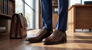 Carrucci oxford shoes for business wear