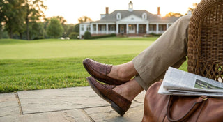 Best crocodile loafers for country club attire