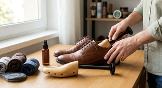 How to stretch tight leather dress shoes at home