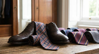 Best designer ties to match Italian dress shoes