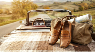 Driving loafers for weekend getaways