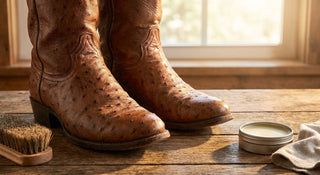 How to condition ostrich leather boots